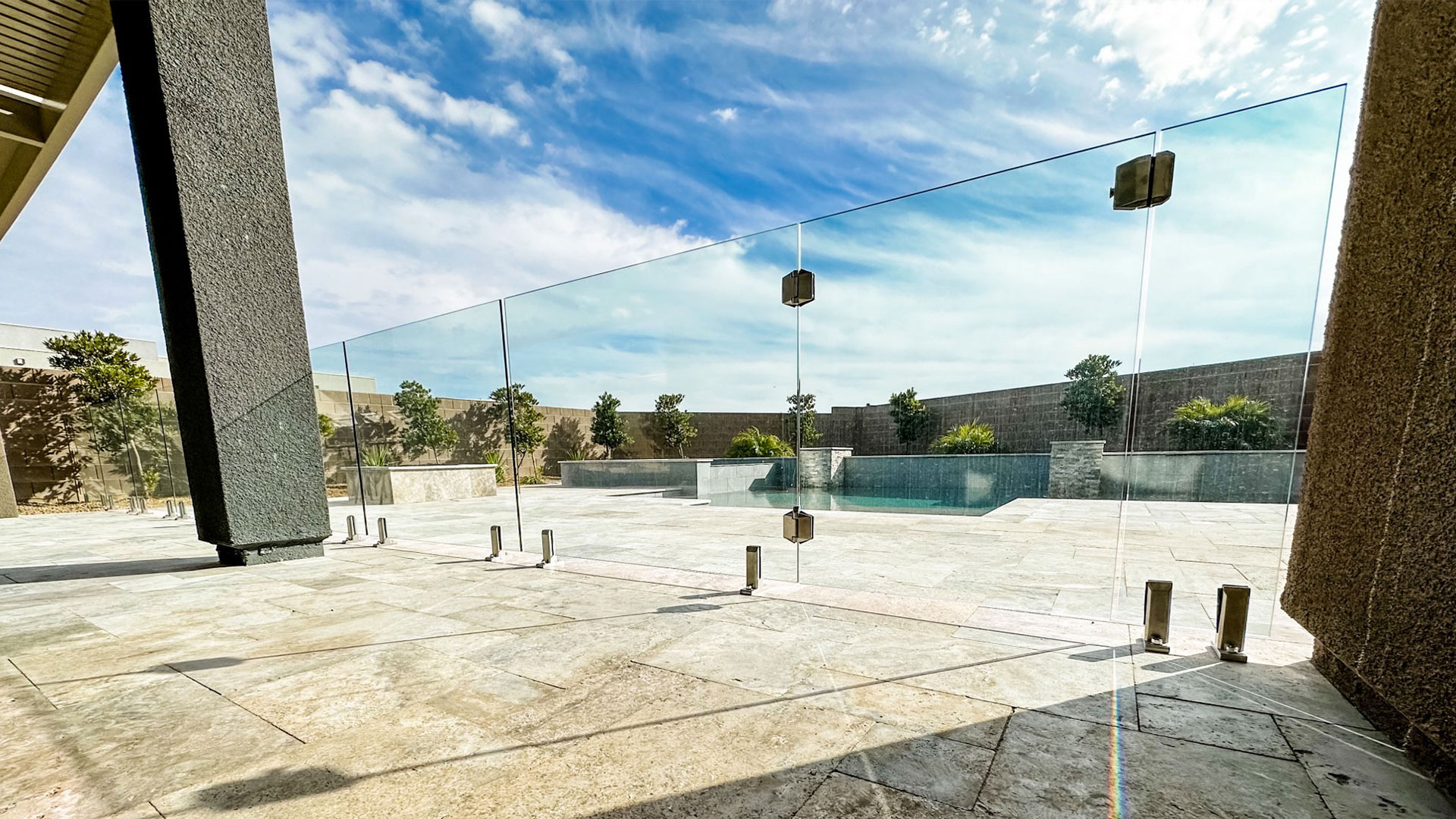 Aquaview glass fence — America's #1 choice