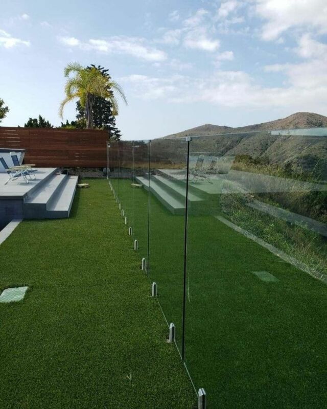 Glass pool fence project